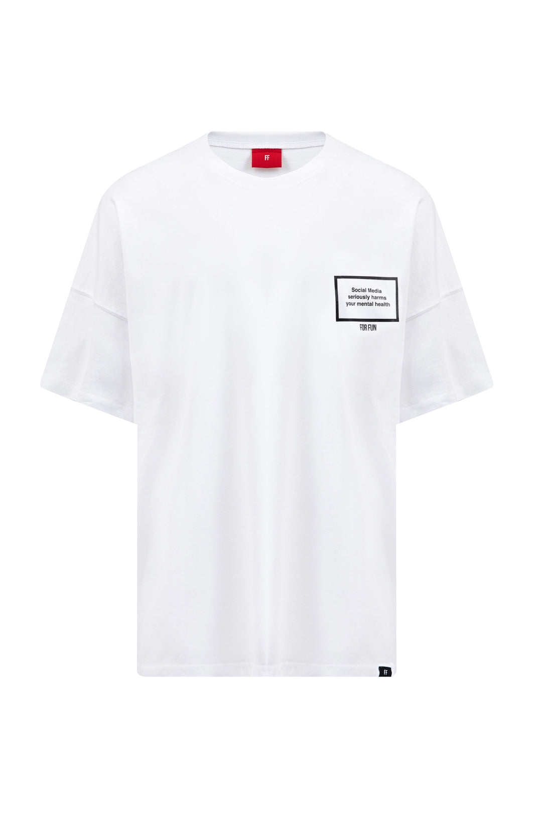 Social Media / Drop Shoulder Oversize T-shirt