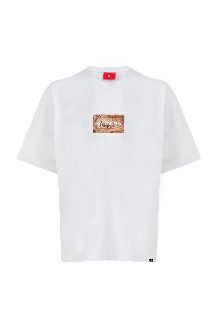 Not For Fun 006 / Drop Shoulder Oversize T-shirt
