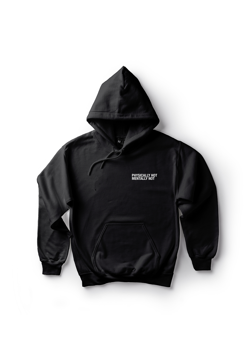 Physically Hot Mentally Not / Oversized Pullover Hoodie