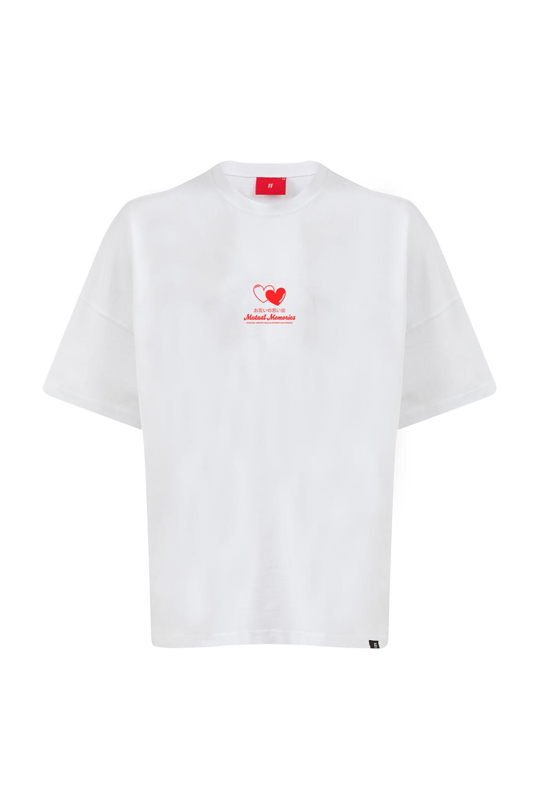 Mutual Memories - February 14th Valentine's Day / Drop Shoulder Oversize T-shirt