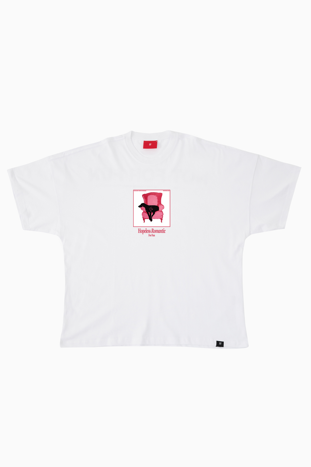 Hopeless Romantic / Drop Shoulder Oversize T-shirt