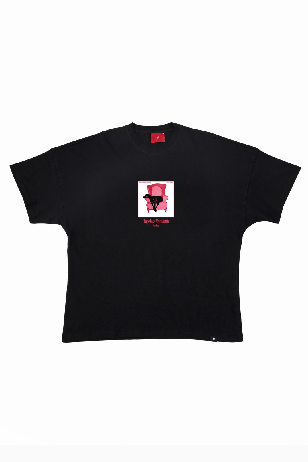 Hopeless Romantic / Drop Shoulder Oversize T-shirt