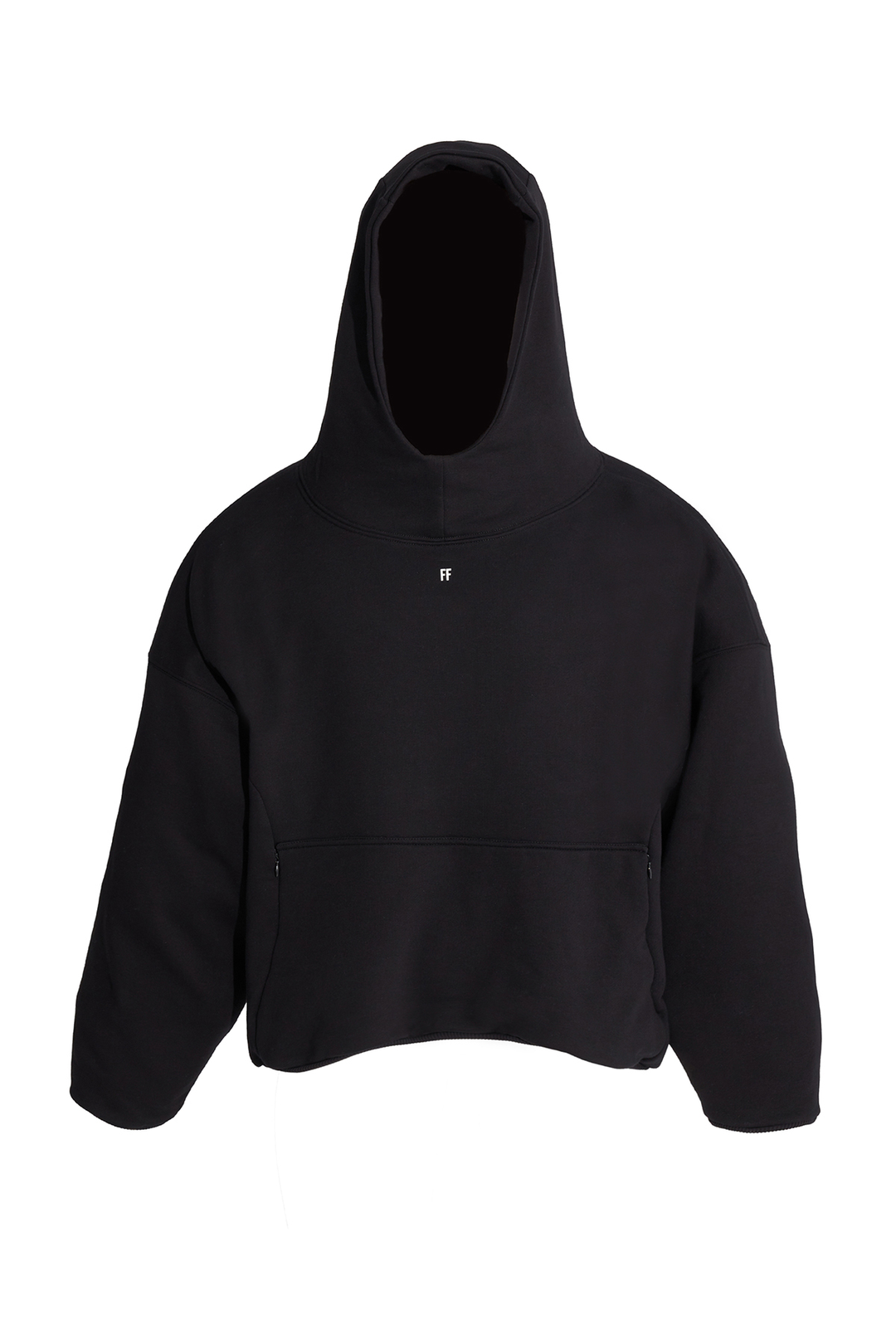 FF / Oversized Double Layer Pullover Hoodie