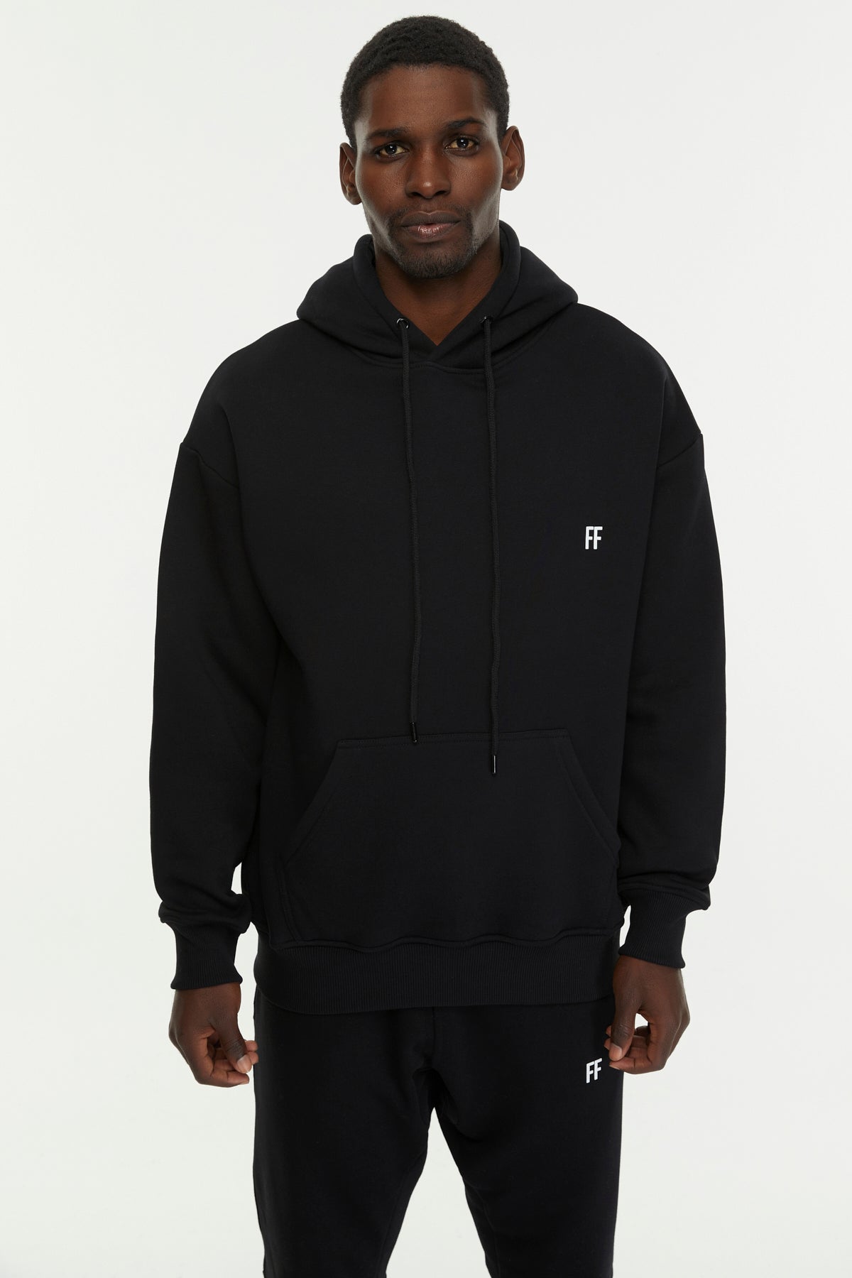 FF Oversized Pullover Hoodie For Fun