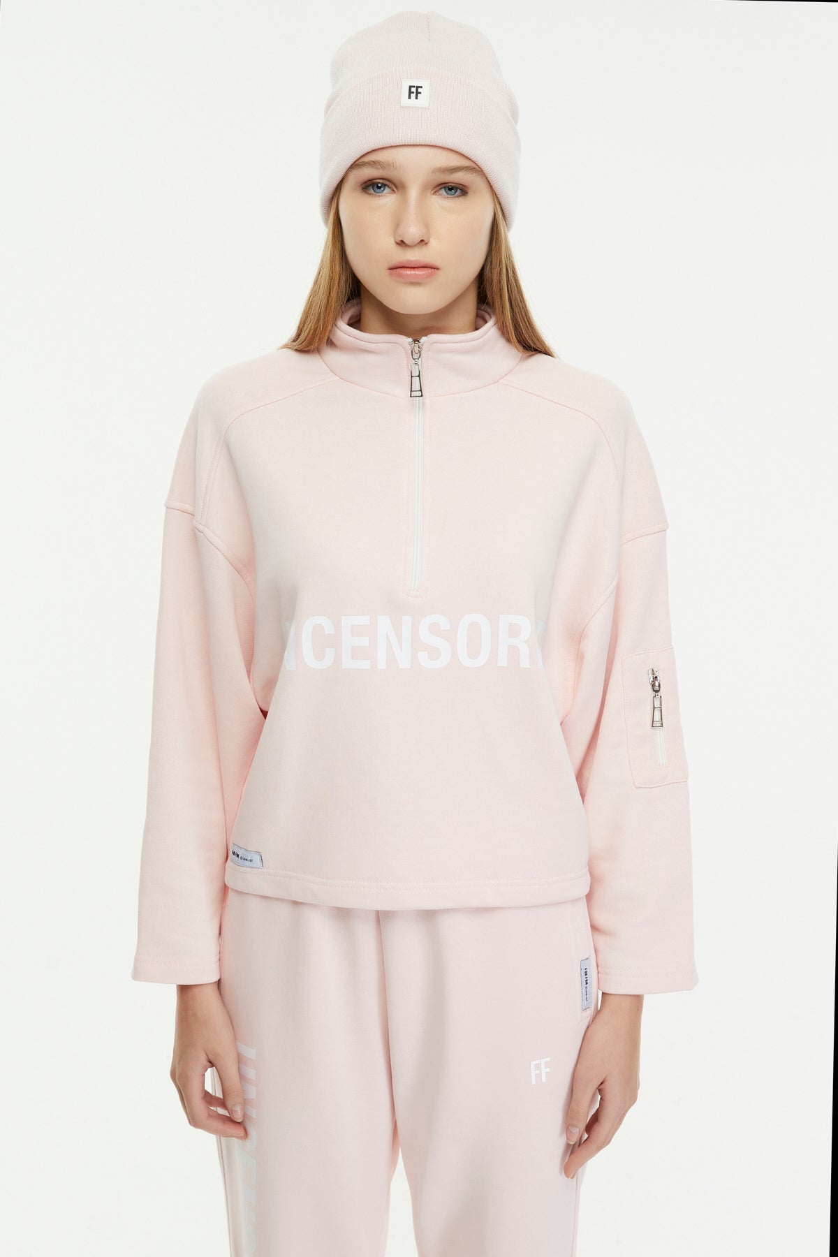 FF / Zipper Women Sweatshirt