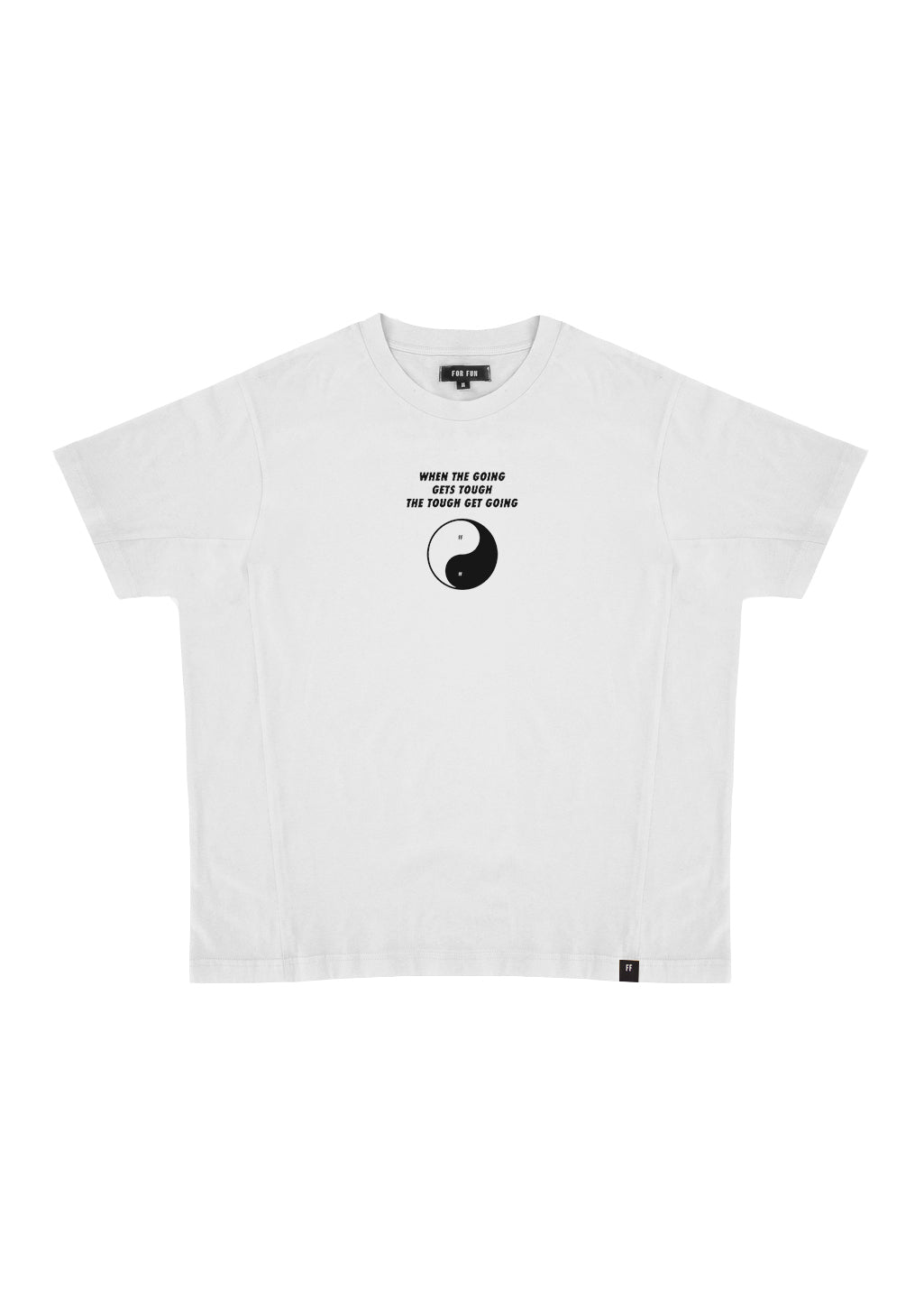 When the Going Gets Though, the Tough Get Going / Oversize T-shirt