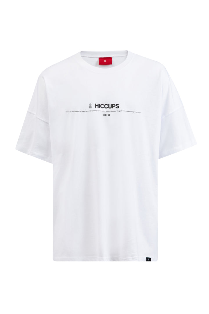 Hiccups / Drop Shoulder Oversize T-shirt