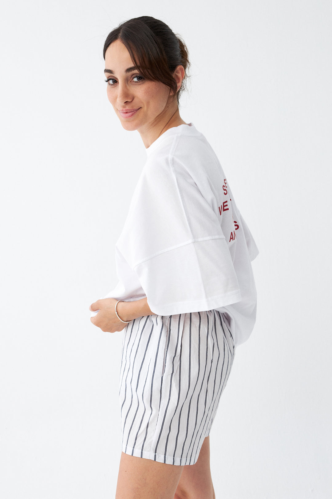 Freaky / Drop Shoulder Oversize T-shirt