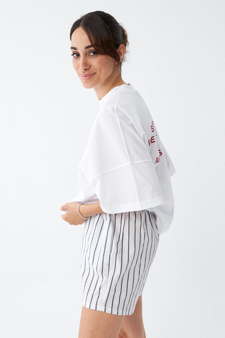 Freaky / Drop Shoulder Oversize T-shirt
