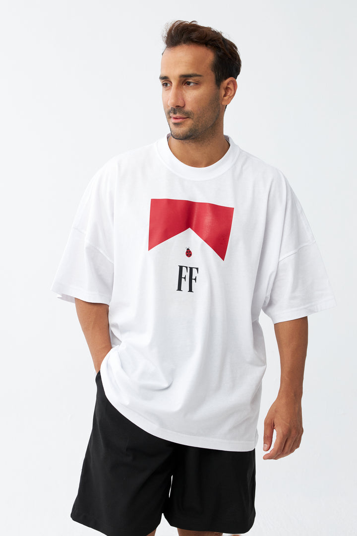 FF Parody / Drop Shoulder Oversize T-shirt