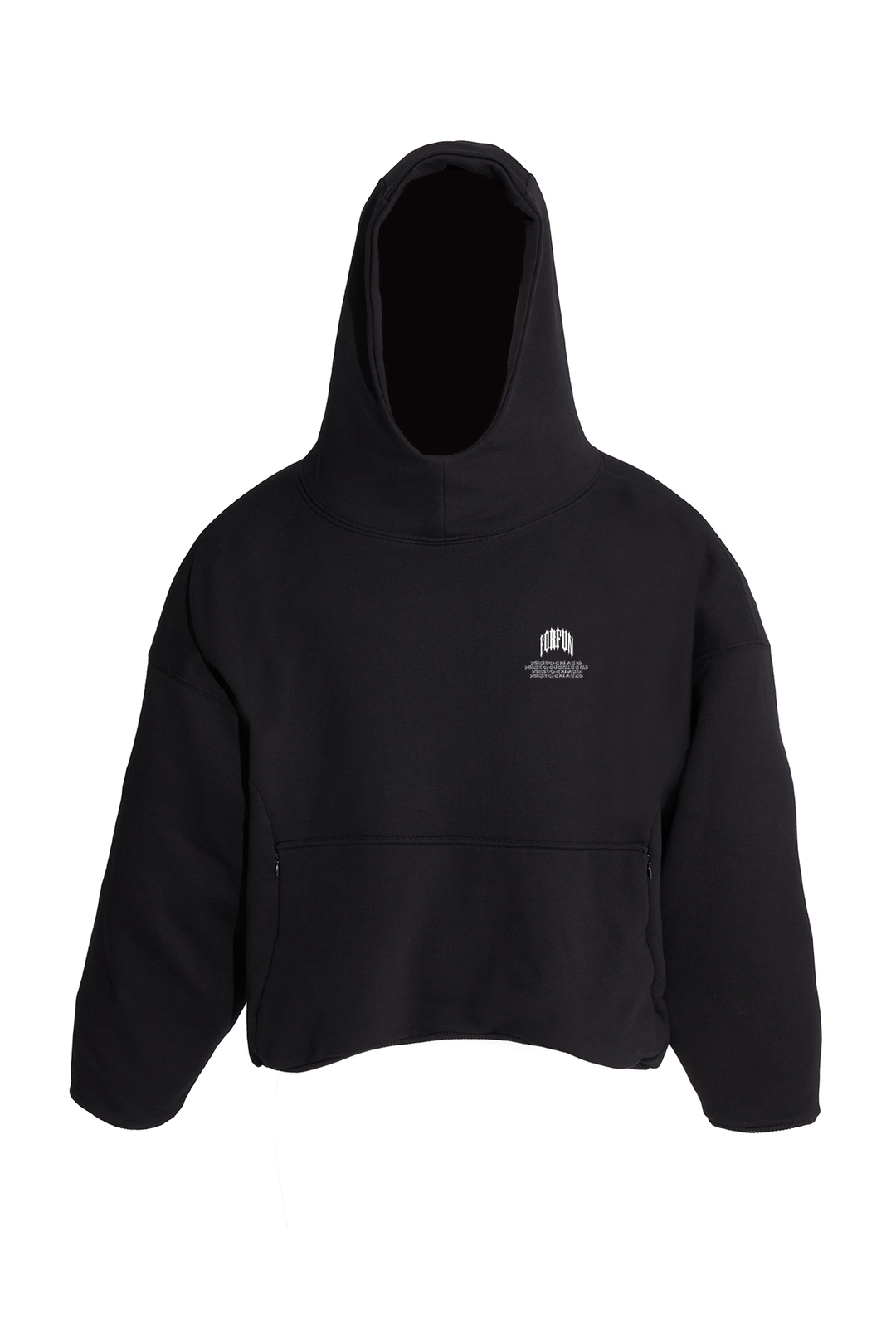For Fun Neue / Oversized Double Layer Pullover Hoodie