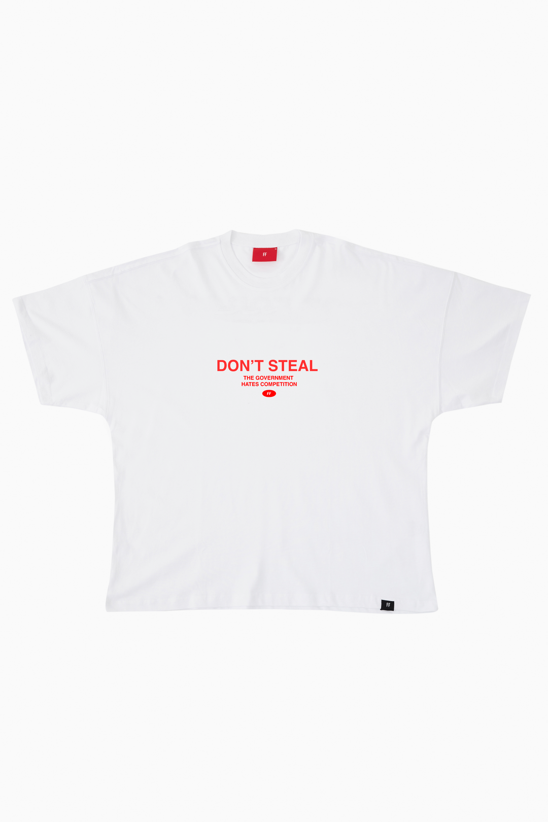 Don't Steal / Drop Shoulder Oversize T-shirt