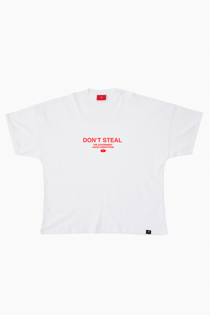Don't Steal / Drop Shoulder Oversize T-shirt