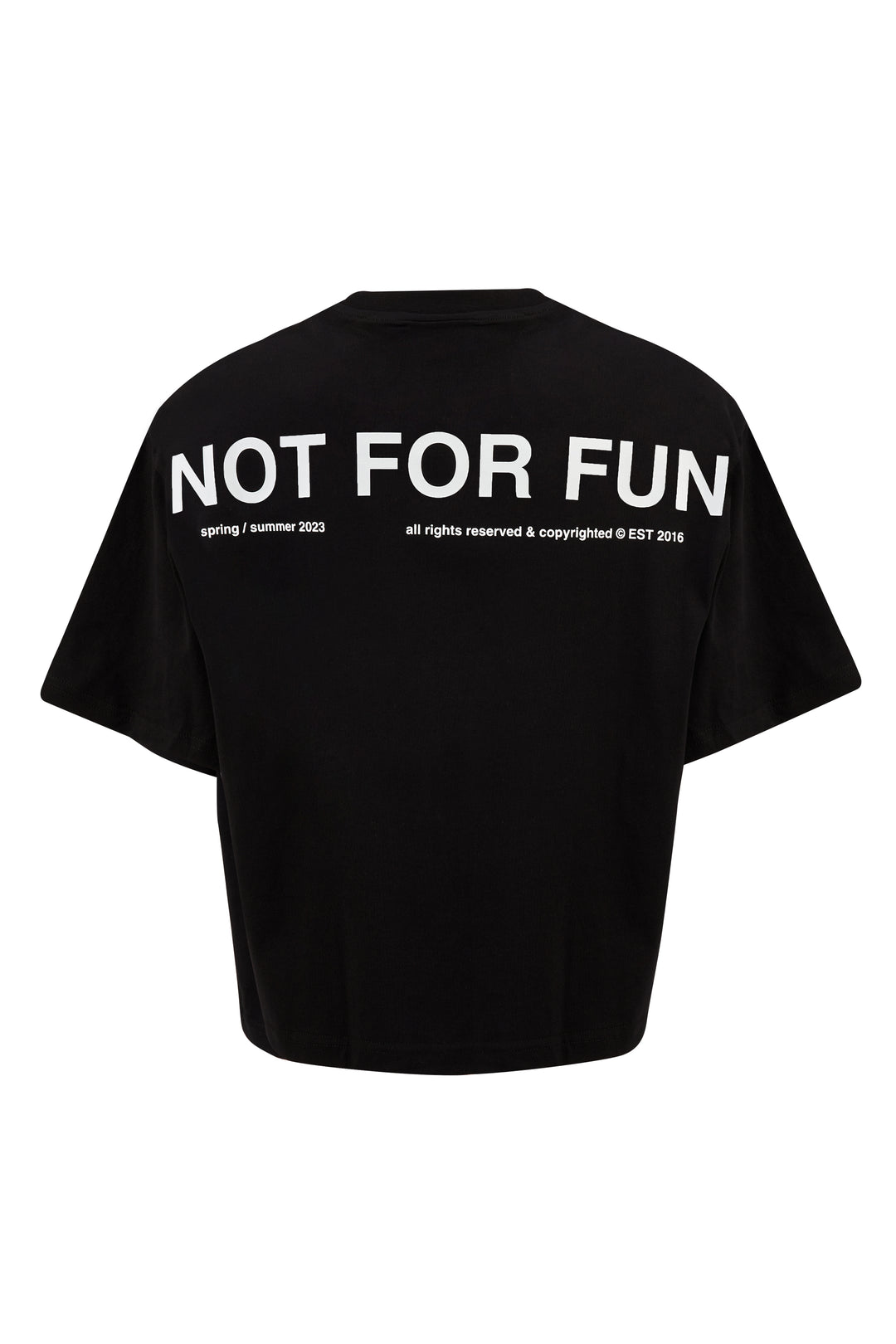 Not For Fun 001 / Women Oversize T-shirt