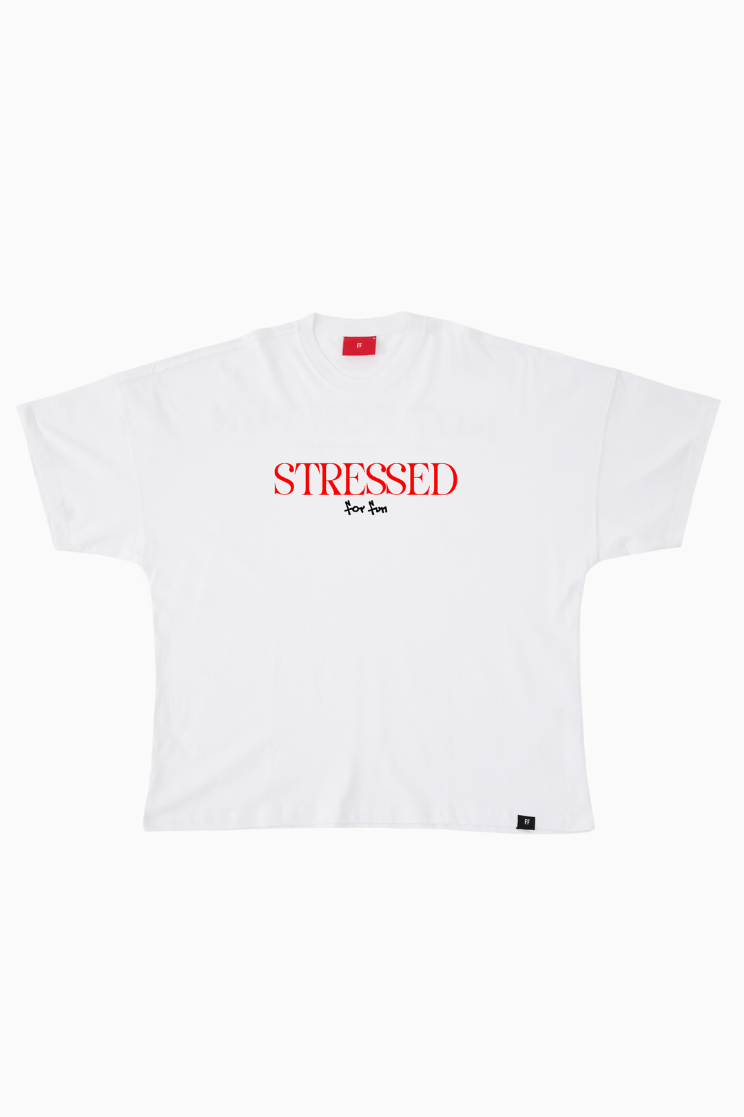 Stressed / Drop Shoulder Oversize T-shirt