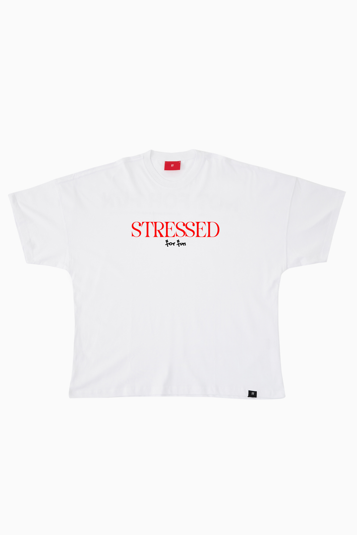 Stressed / Drop Shoulder Oversize T-shirt