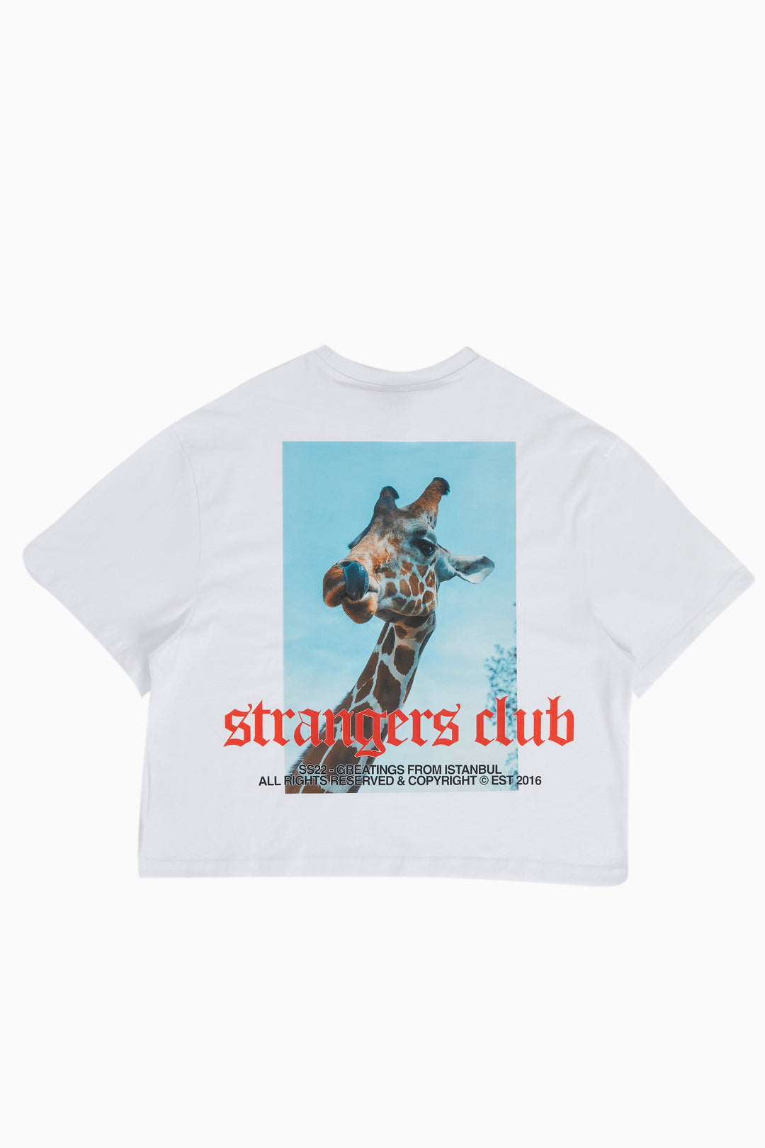 Strangers Club v2.001 / Women Oversize T-shirt