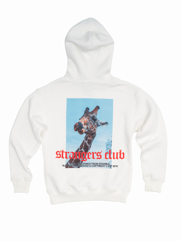 Strangers Club v2.001 / Oversized Pullover Hoodie
