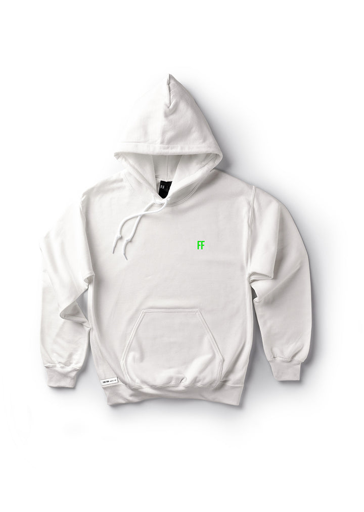 Vaccinated / Oversized Pullover Hoodie