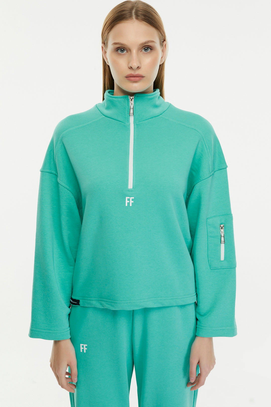FF / Zipper Women's Sweatshirt