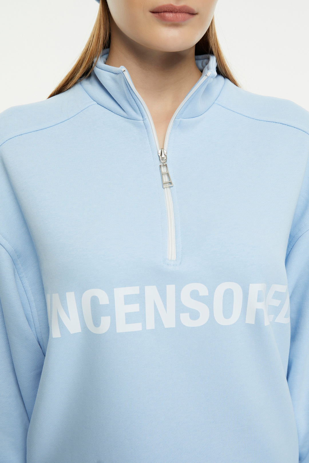 Uncensored / Zipper Women's Sweatshirt