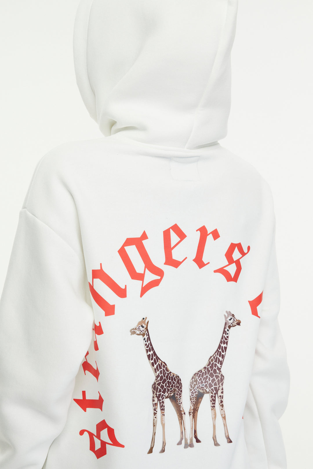 Strangers Club / Oversized Pullover Hoodie