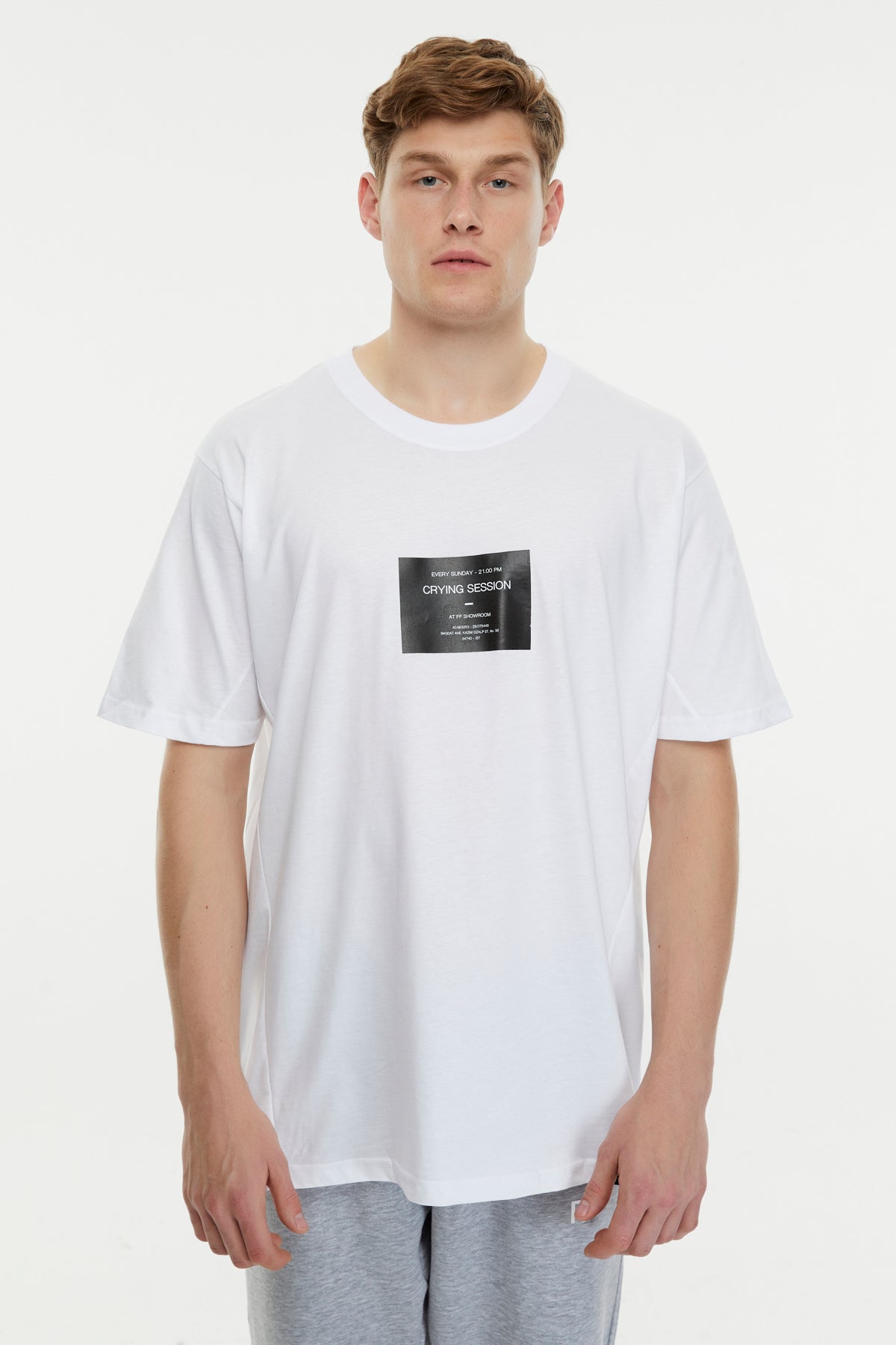 Crying Session / Oversize T-shirt – For Fun