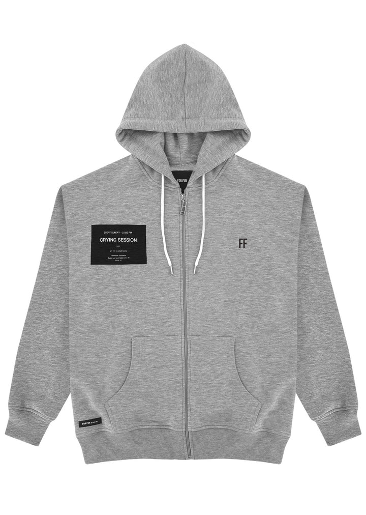 Crying Session / Zip Up Hoodie