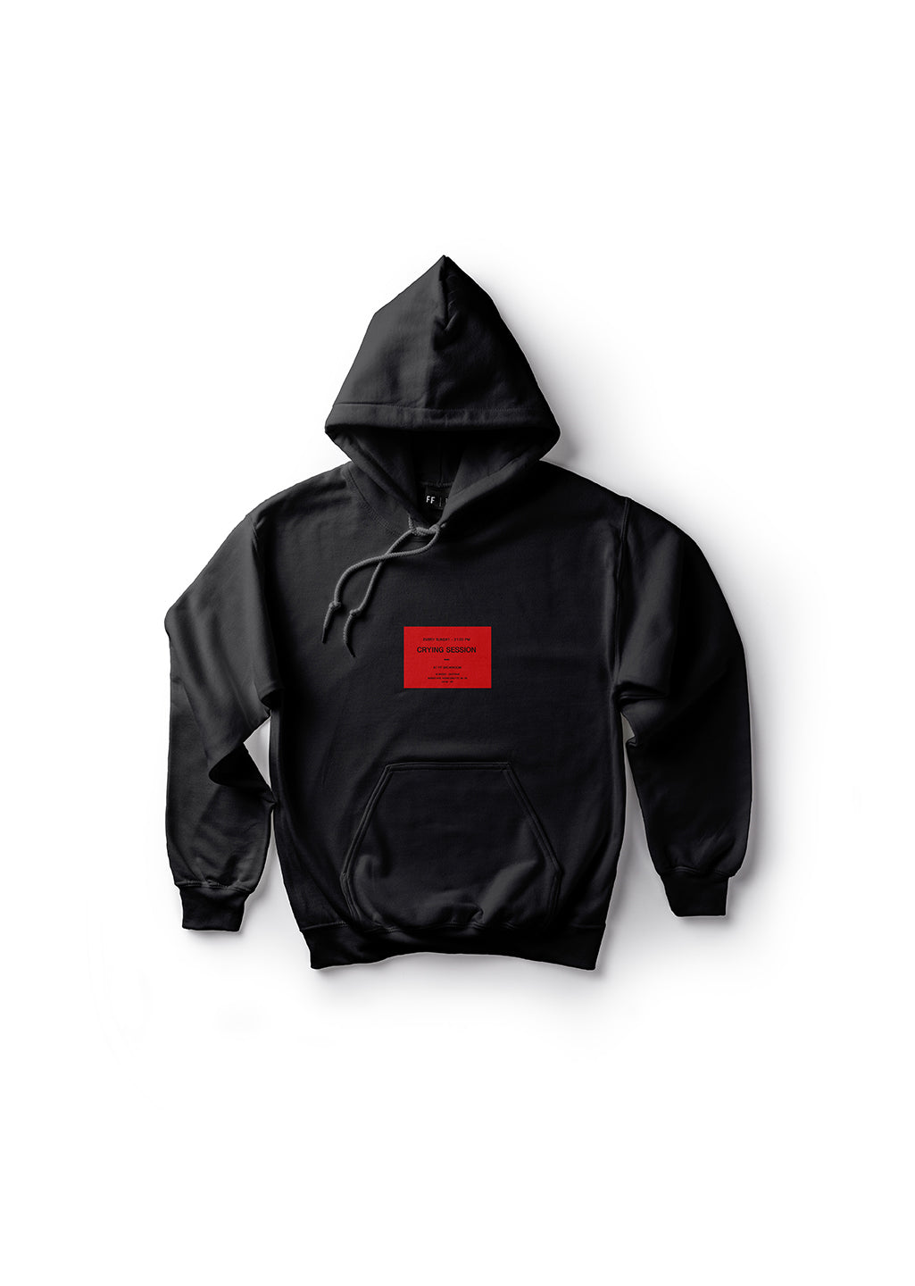 Crying Session / Oversized Pullover Hoodie